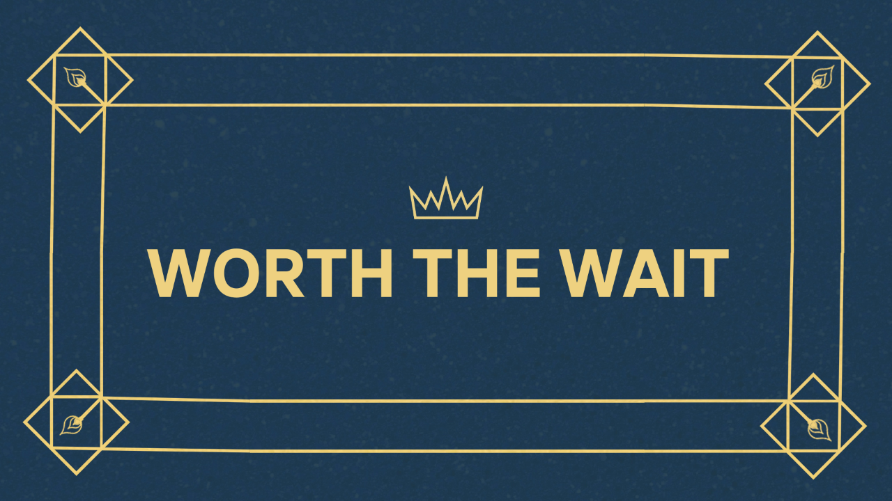 For Ministry Resources Youth Series : WORTH THE WAIT - Free Church ...