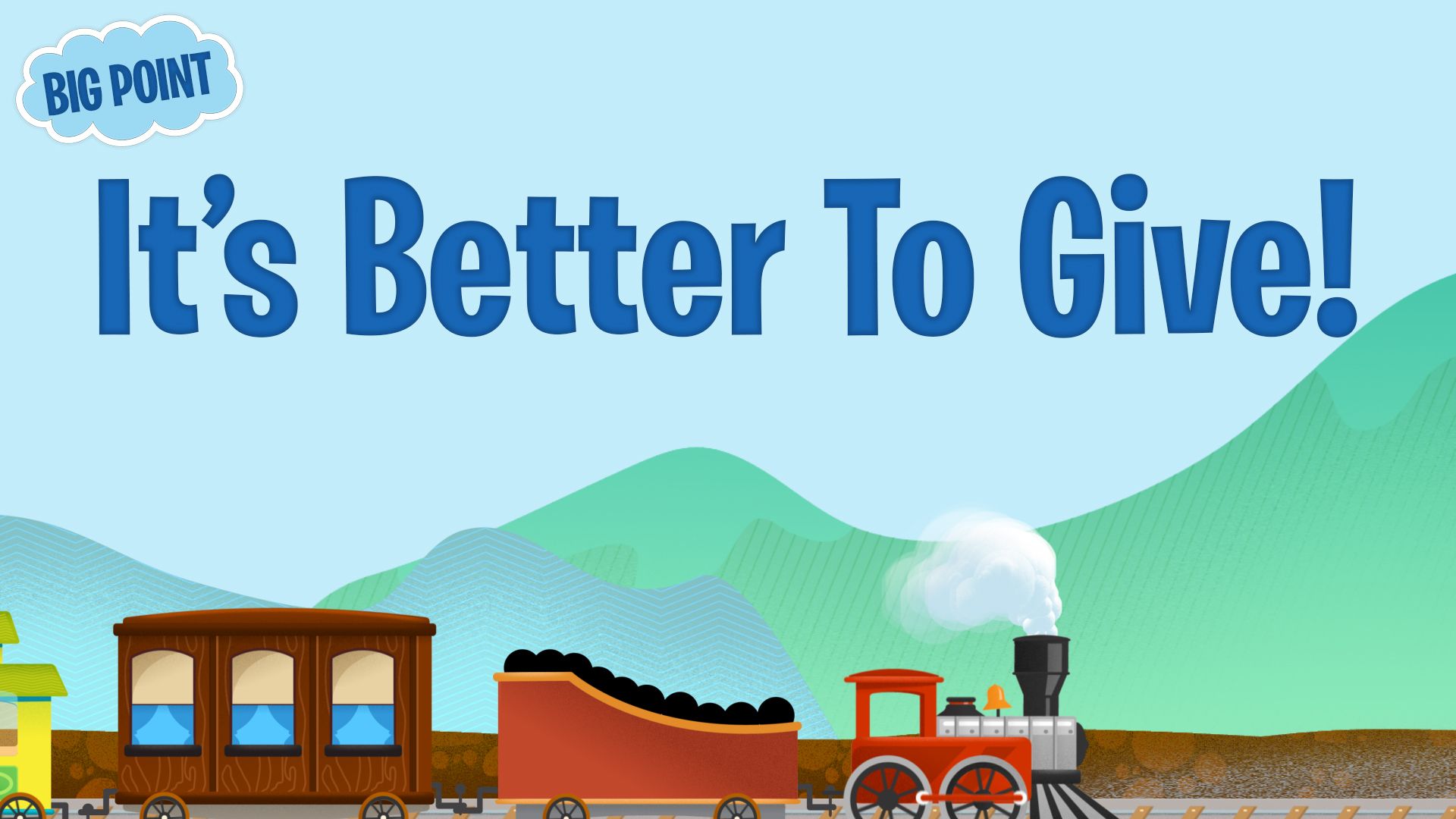 Better to Give Week 1