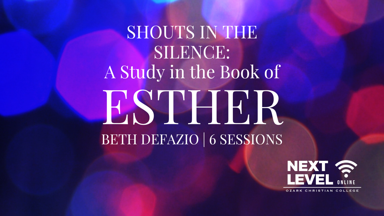Shouts in Silence - God is in Control: A Study in the Book of Esther
